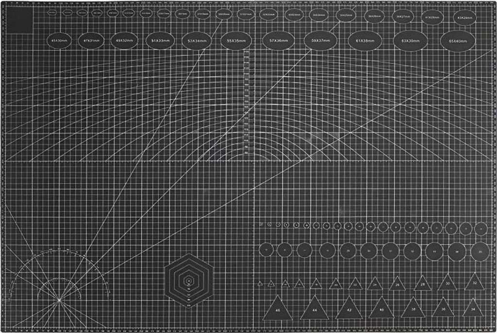 Base de corte autorregenerativa A1 para modelado de doble Imagen del producto 