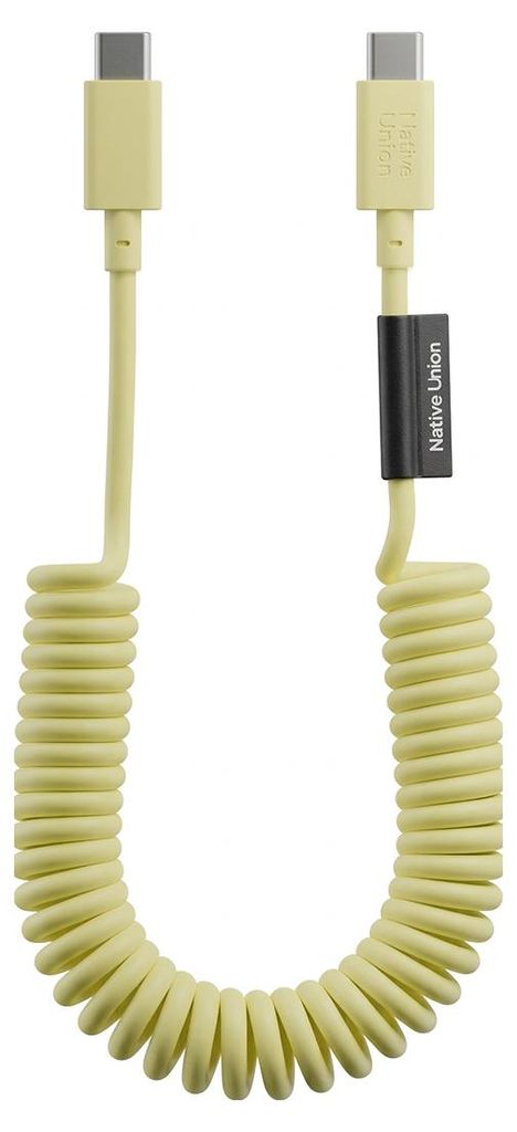 Native Union, cavo a spirale da USB-C a USB-C da 60 W, 1,2 Immagine del prodotto 