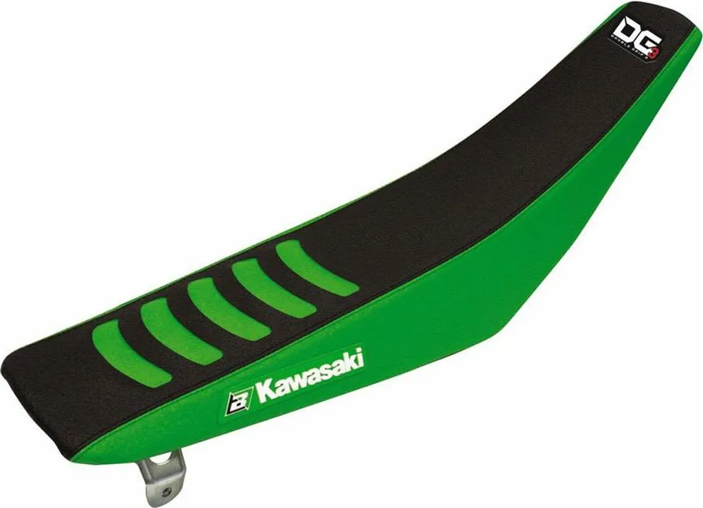 Évitez de glisser sur votre Kawasaki avec la housse selle Double Grip