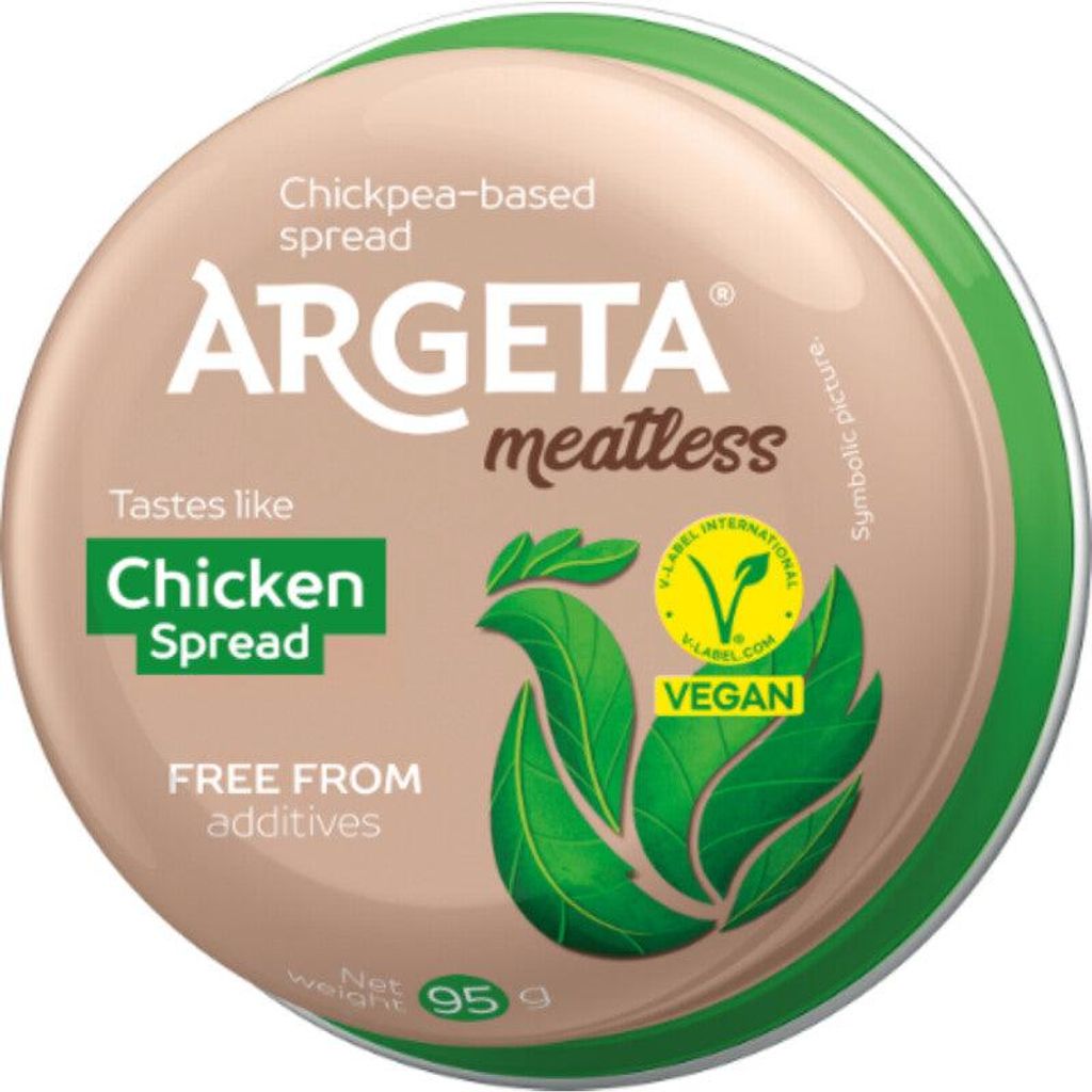 Argeta Tartinade de Poulet Sans Viande 95g - végétalienne, Image du produit 