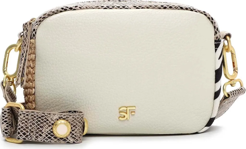 SURI FREY Harley SC Shoulderbag Sand Avorio - Borsa a Tracolla Vegan
