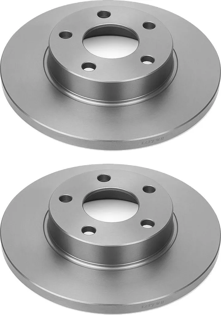 Pack 2 disques de frein VALEO Ø 259 mm pour entretien freinage FIAT TIPO