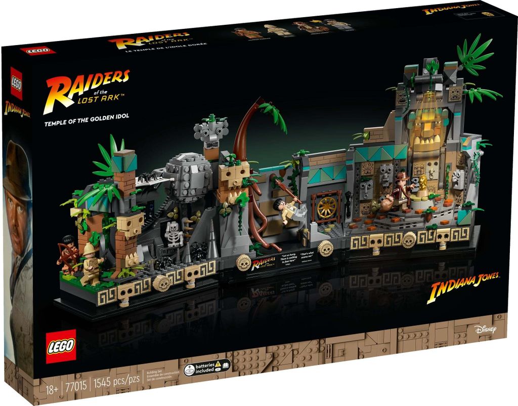 LEGO Indiana Jones Tempel d. gold. Götze 77015 - Gold Immagine del prodotto 
