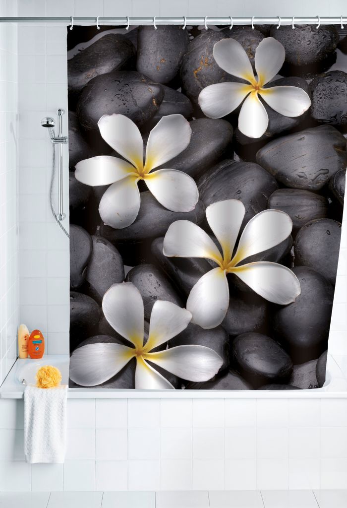 Duschvorhang Bloom 180 x 200 cm, waschbar Produktbild 