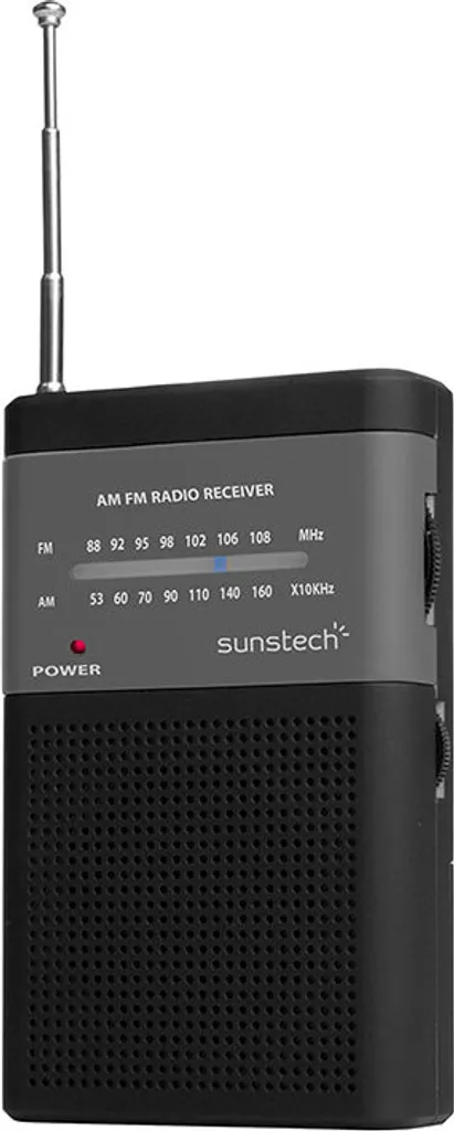 Sunstech RPS42 Radio Portatile AM/FM Nera con Altoparlante | Offerta Online