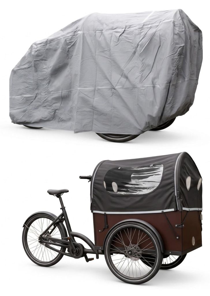 InfraDeskTrading Lastenrad-Abdeckung 268 x 107 x 103 cm Produktbild 