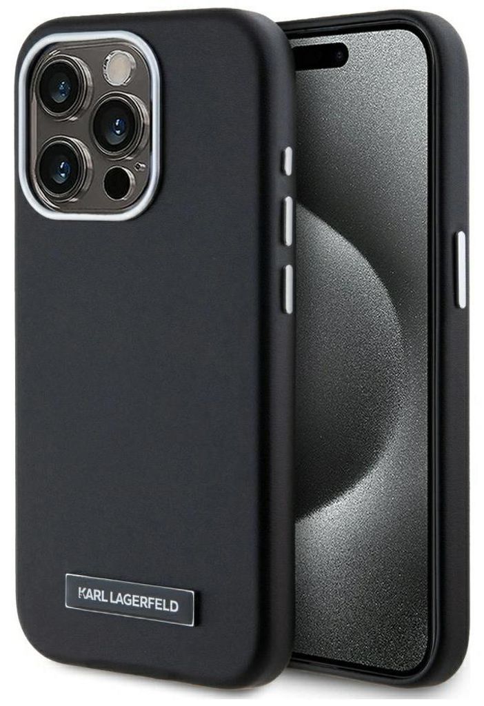 Étui Karl Lagerfeld Fw Metal Plate Magsafe Do Iphone 15 Pro Image du produit 
