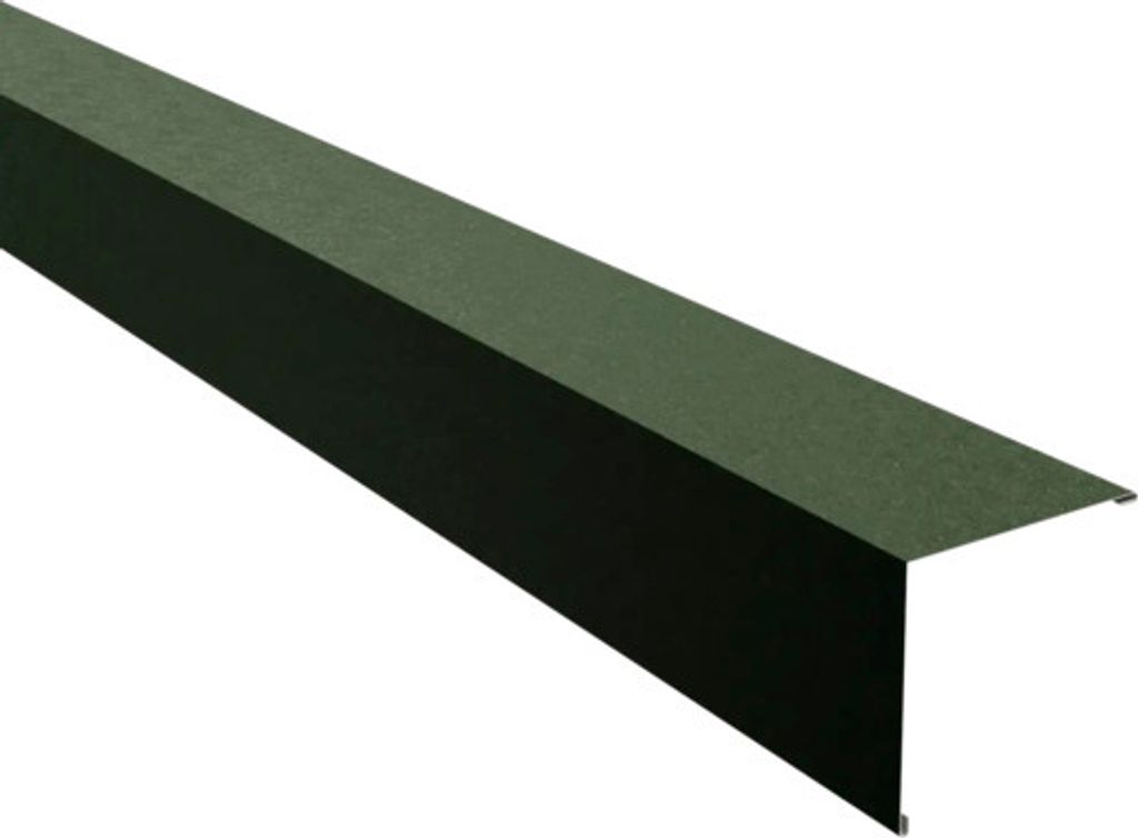 PRECIT Aussenecke 90° für Wand Nadelgrün RAL 6020 Shimoco 80μm 2000 mm x 115 mm x 115 mm x 0,5 mm