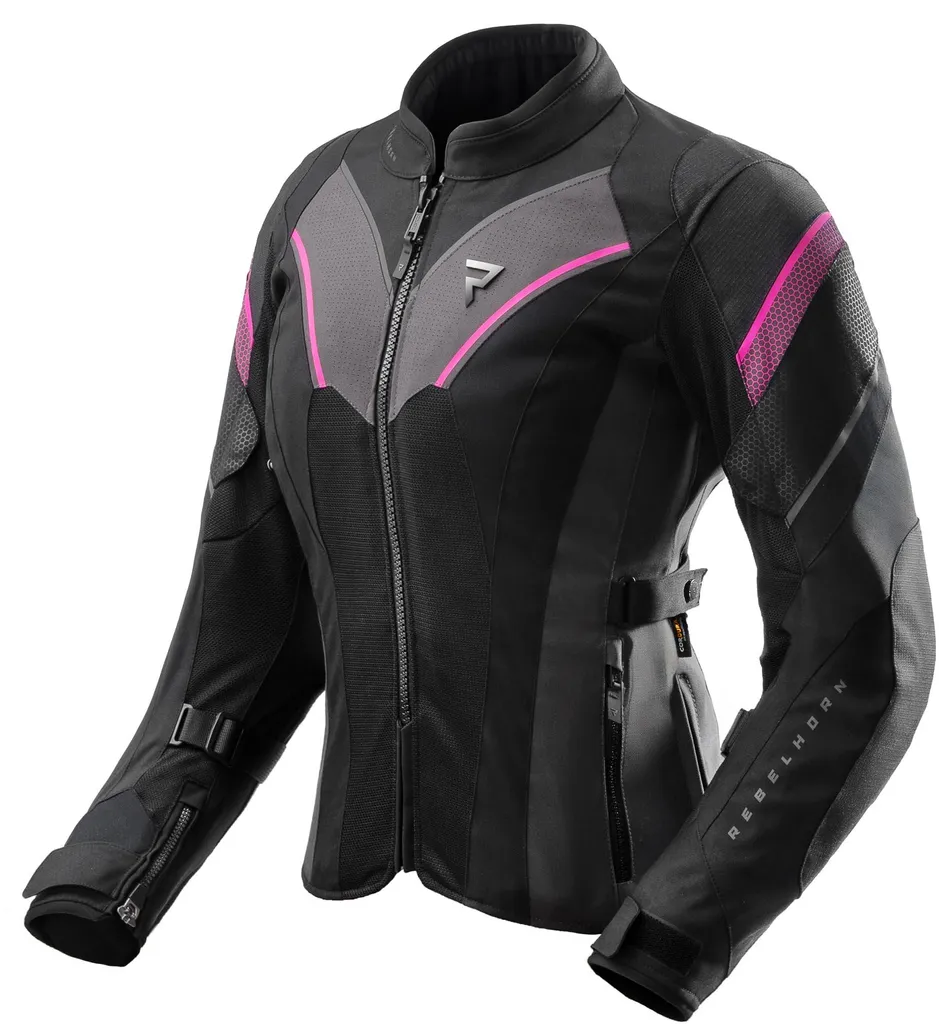 Blouson Moto Textile Rebelhorn Hiflow V - Veste été Homme Ventilée