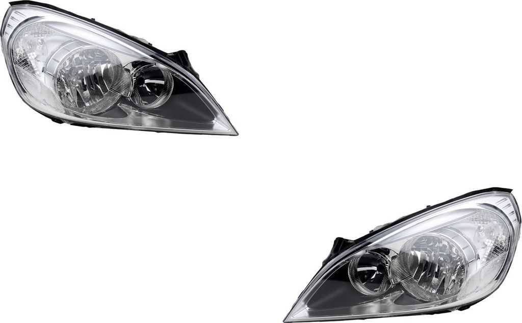 Johns, Scheinwerfer Halogen passend für Volvo S60 V60 10-05/2013 H9 H7 Set Links Rechts 31299994 31299995