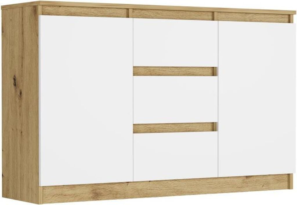 Framire Komoda 120cm skříňka zásuvky police R-120-S3 Obrázek produktu 