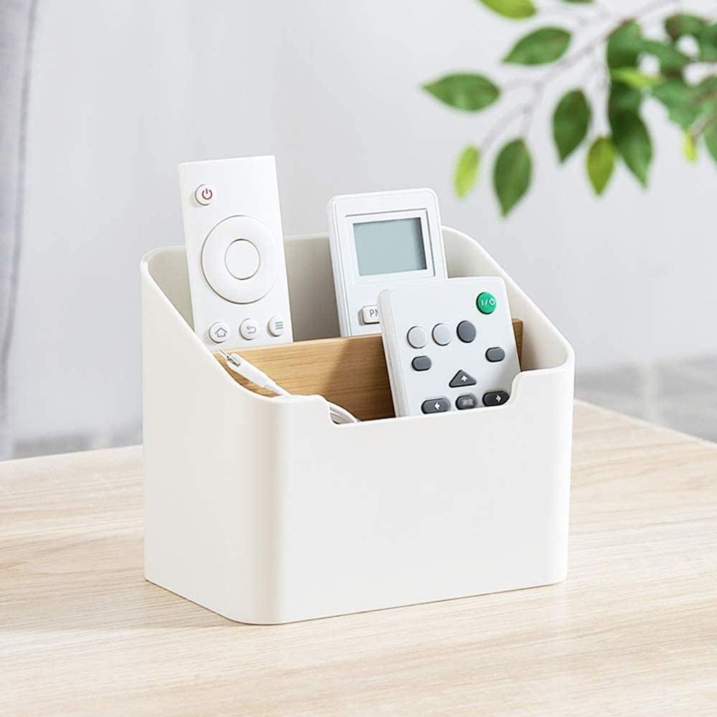 Fernbedienungshalter, Schreibtisch-Aufbewahrungsbox, Behälter für Schreibtisch, Bürobedarf, Zuhause