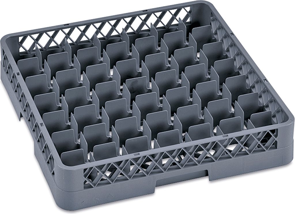 Gläserkorb Spülmaschinenkorb 49 Einteilungen Gastro, 50 x 50 x 10 cm, Dish Rack 98