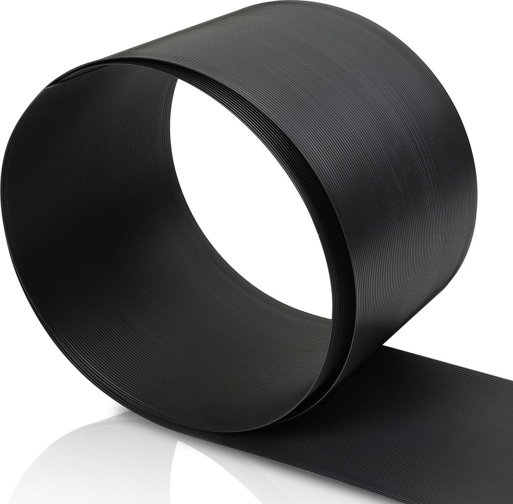 Faziango Sichtschutz Zaun 2,5x0,19m Dunkelgrau 30 Stück Hart PVC wind- & wasserdicht für Doppelstabmatten