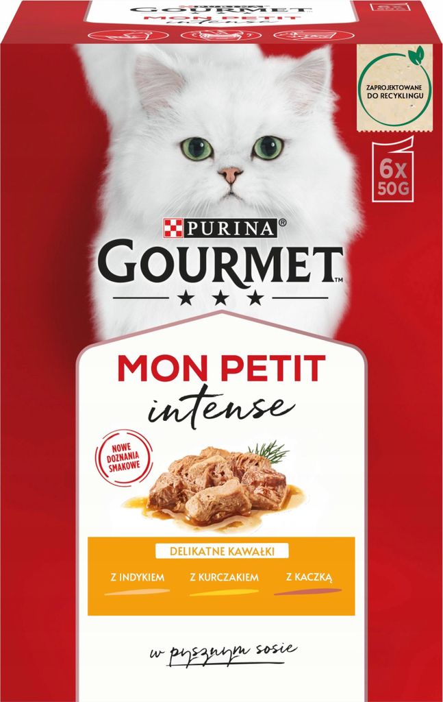 GOURMET Mon Petit Poultry Mix - mokrá strava pre mačky - 6 Obrázok produktu 