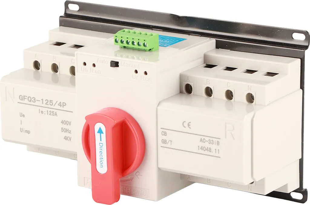Inverseur de source automatique triphasé 125A pour tableau électrique - 5