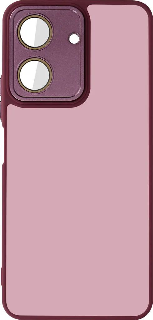 Custodia Elegante Rosso Vino per Xiaomi Redmi 13C - Rigida e Sicura