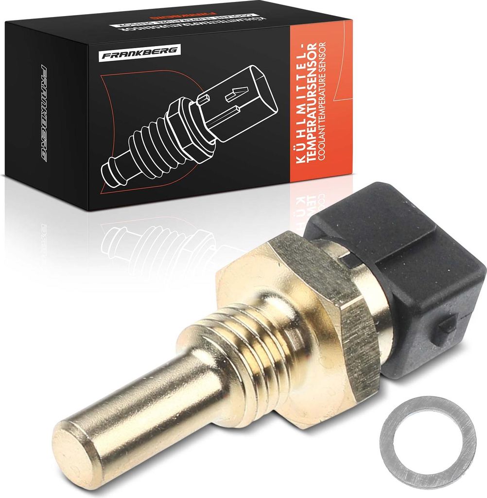 Frankberg 1x Kühlmitteltemperatur Sensor Temperatursensor für Opel Corsa A CC Kadett E Fiat
