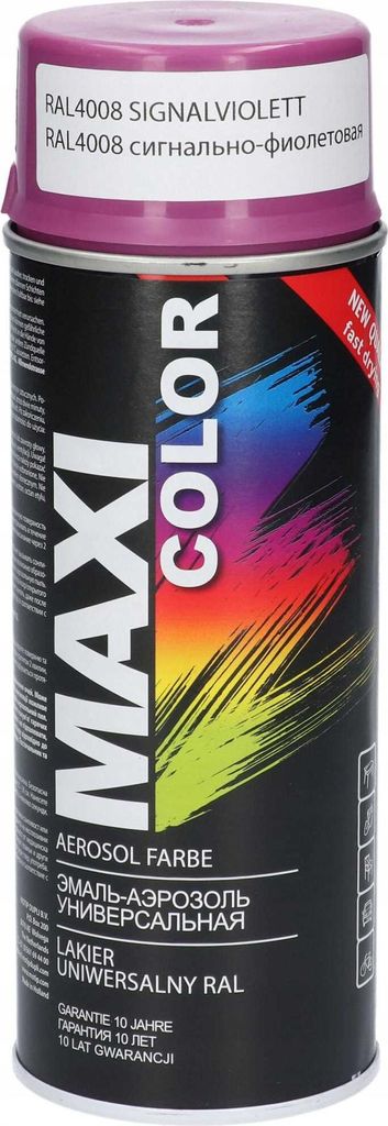 Acryllack Lila glänzend Maxicolor RAL4008 400ml Spray Motip