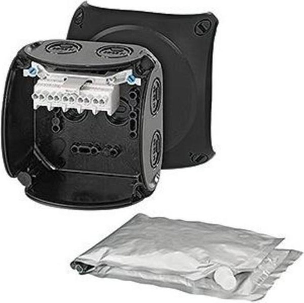 Hensel WP 0402 B, Polycarbonat (PC), Schwarz, 104 mm, 70 mm, 104 mm