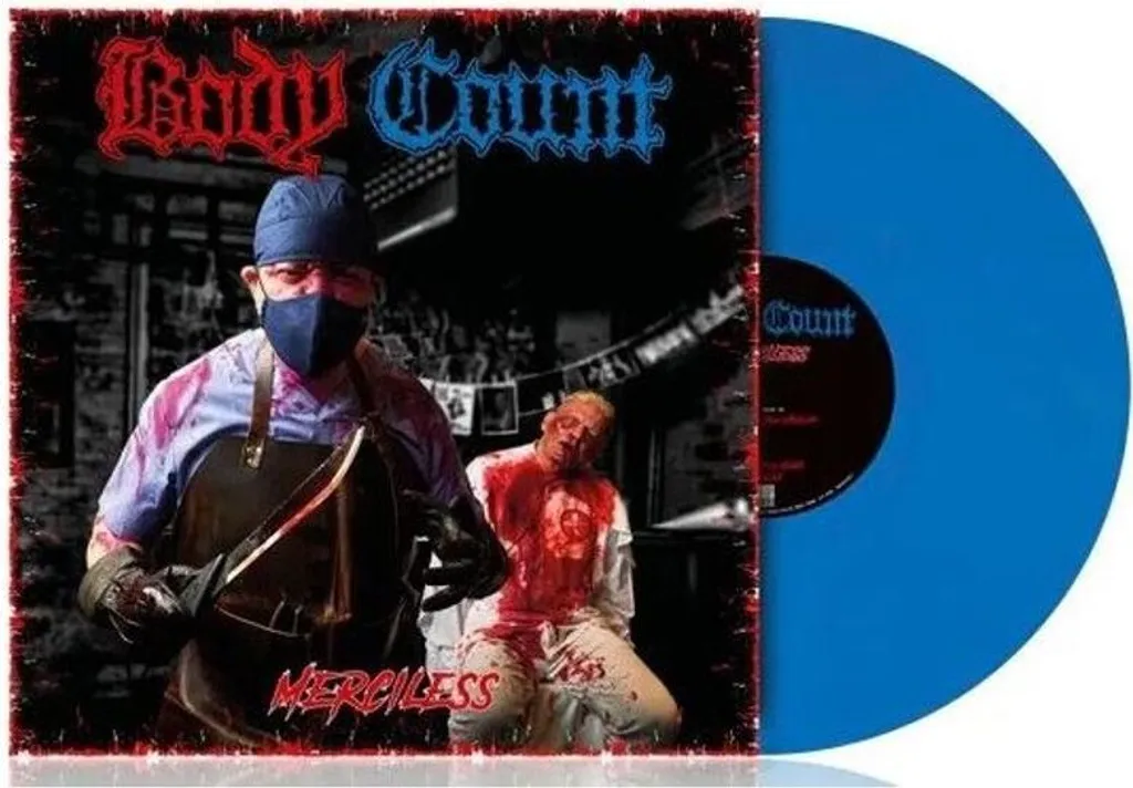 Body Count Merciless Vinyle 180g Sans Distorsion Edition Bleue LP
