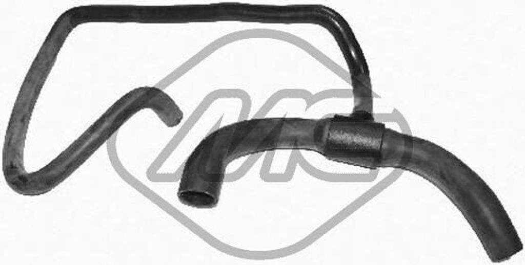Metalcaucho Kühlerschlauch Wasserschlauch für RENAULT ESPACE II (J/S63) 08856
