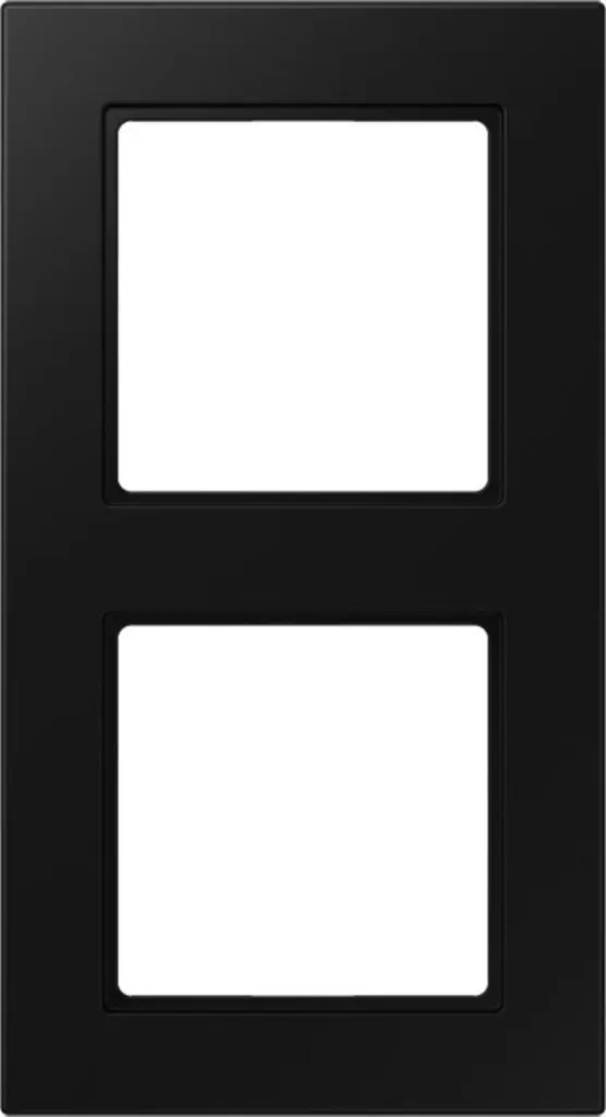 Cadre Double Jung A 550 Noir Mat A5582BFSWM pour Salon et Chambre