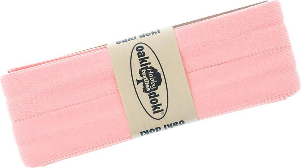Schrägband Jersey 3m Breite 20mm Oaki Doki Tricot de Luxe Einfassband elastisch