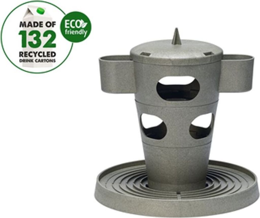 Beeztees Hühner Snack-Turm 30x30x32,5 cm Grau Produktbild 
