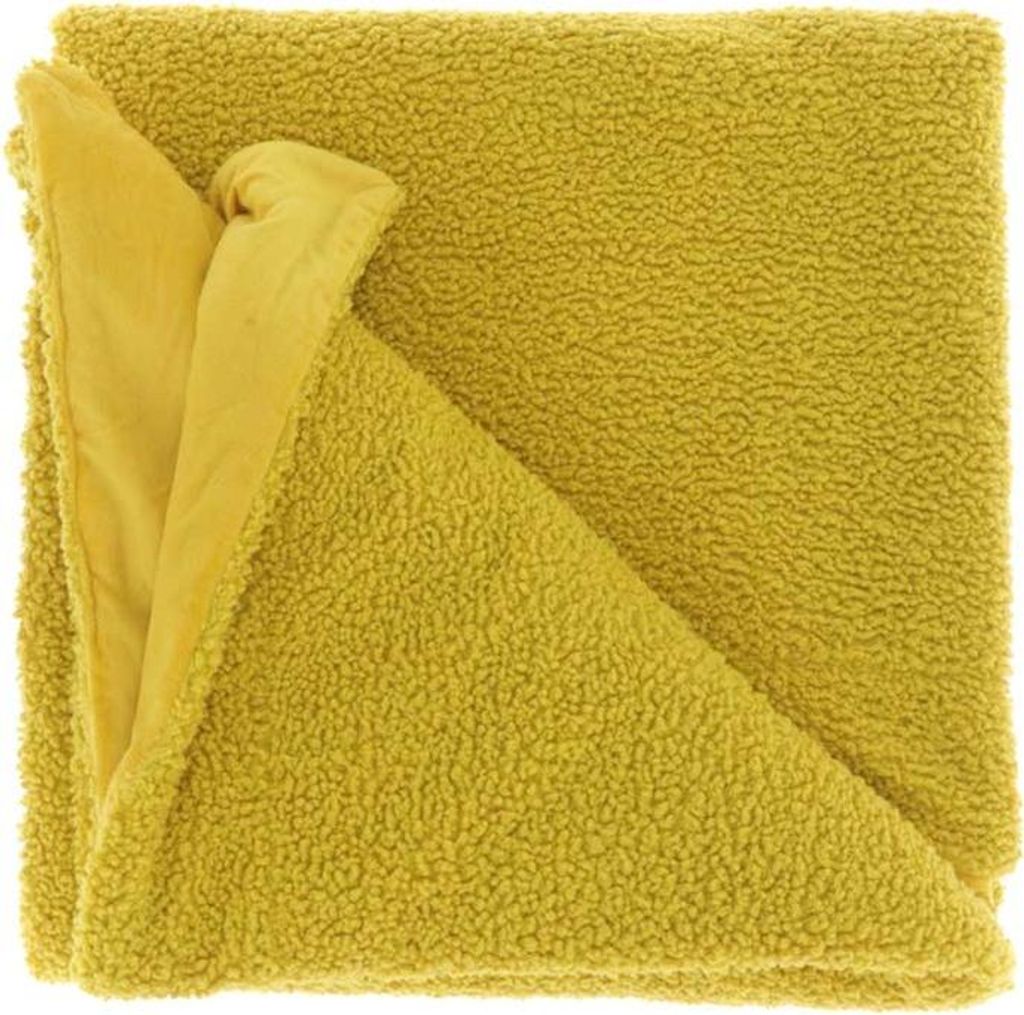 Unique Living | Überwurf Romie 150x200cm Bambusgelb