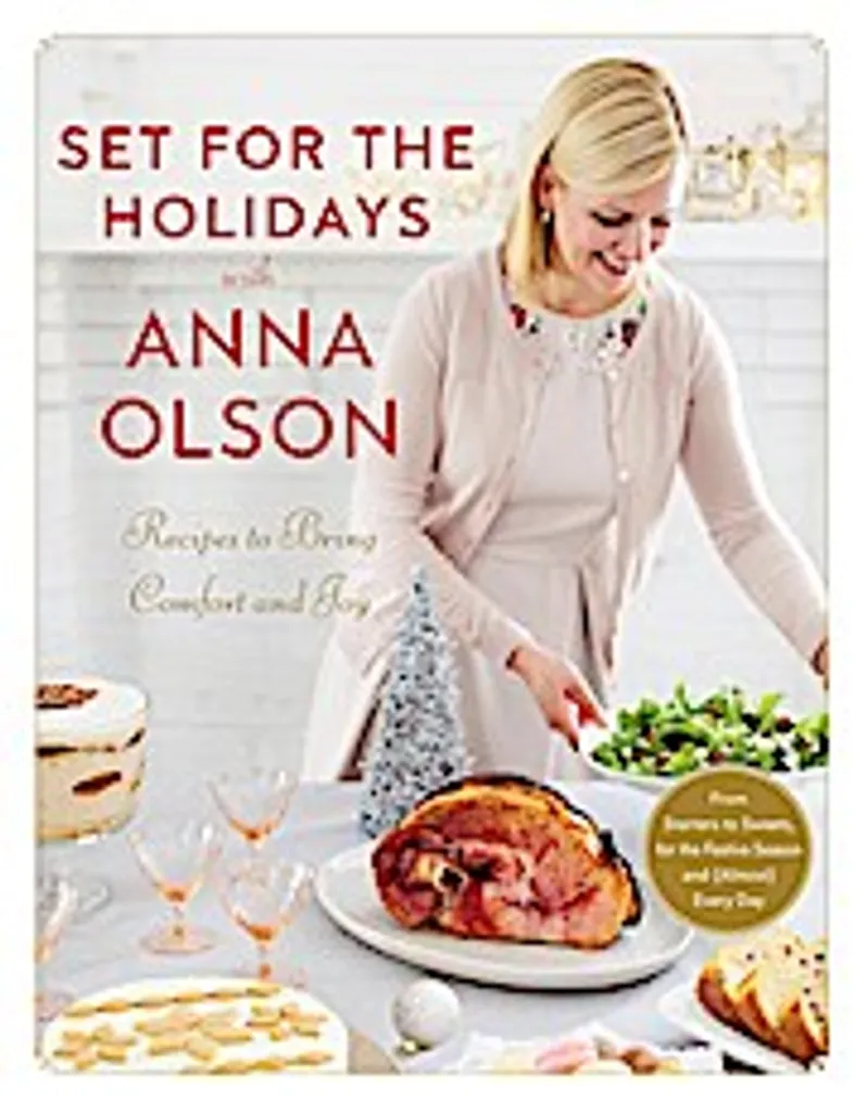 Préparer Noël avec le Livre Pâtisserie Anna Olson Inglese Set Holidays