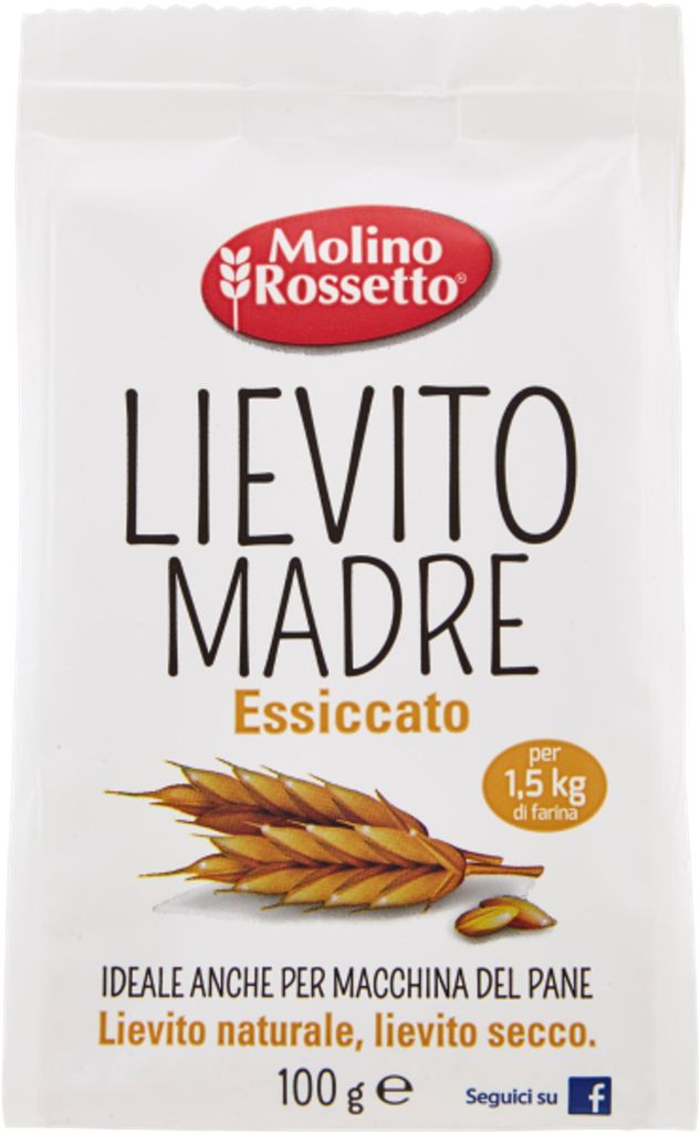 Lievito Madres Essiccato 100gr opk - Molino Rossetti Zdjęcie produktu 