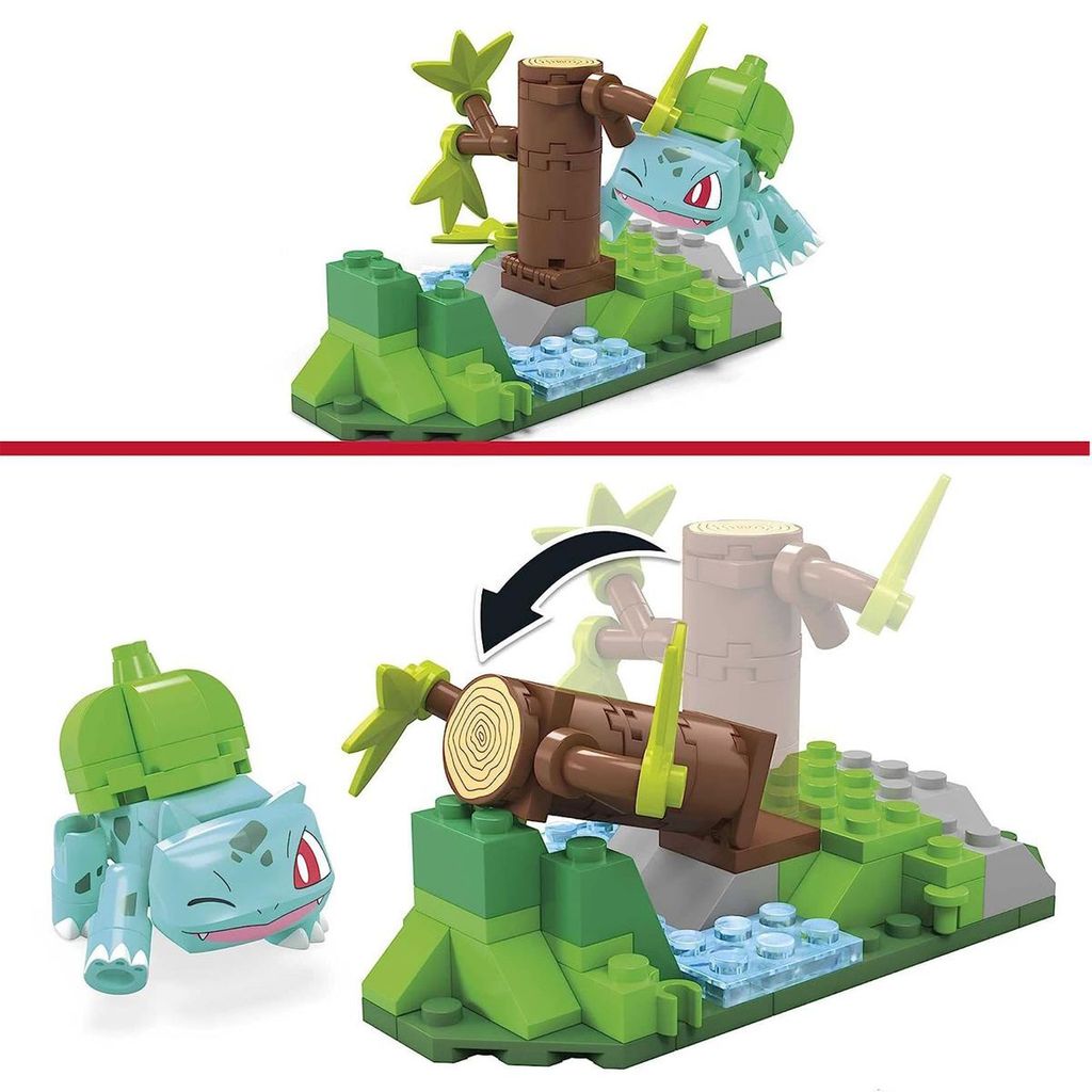 Mattel MEGA CONSTR.BULBASUR FOREST TREK FOREST TREK Produktbild 3