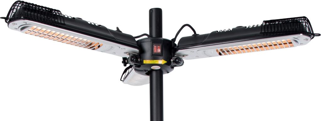SUNRED® Schirmheizstrahler Bright Parasol 2000W Produktbild 