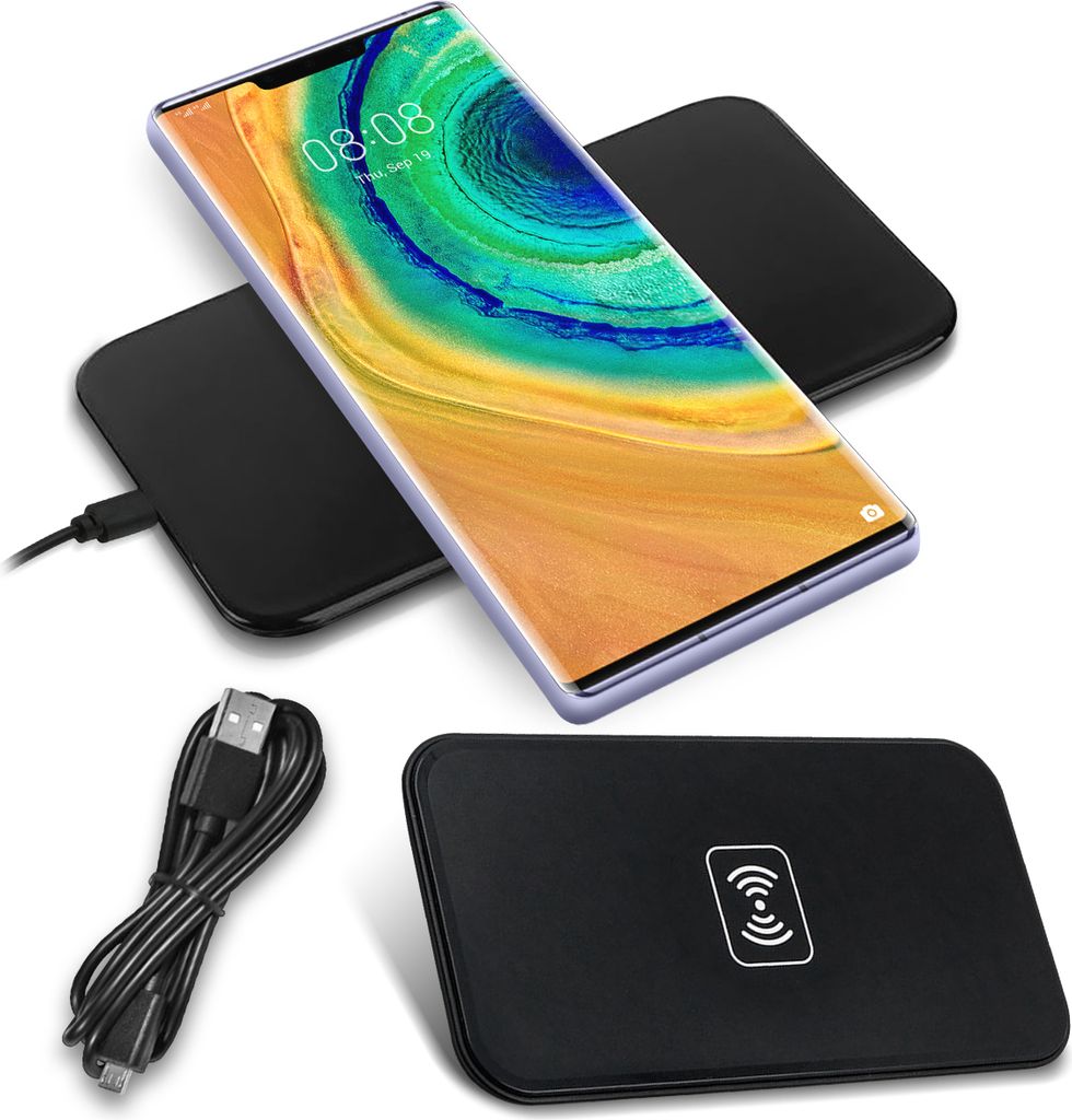 Induktive Ladestation für Huawei Mate 40 Pro Qi Charger Wireless Laden Ladegerät
