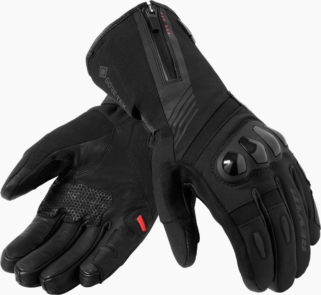 Revit Taurus 2 GTX wasserdichte Motorrad Winterhandschuhe, schwarz, 4XL