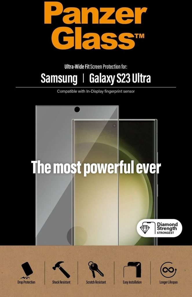 PanzerGlass ® Screen Protector Samsung Galaxy S23 Ultra | Obrázek produktu 