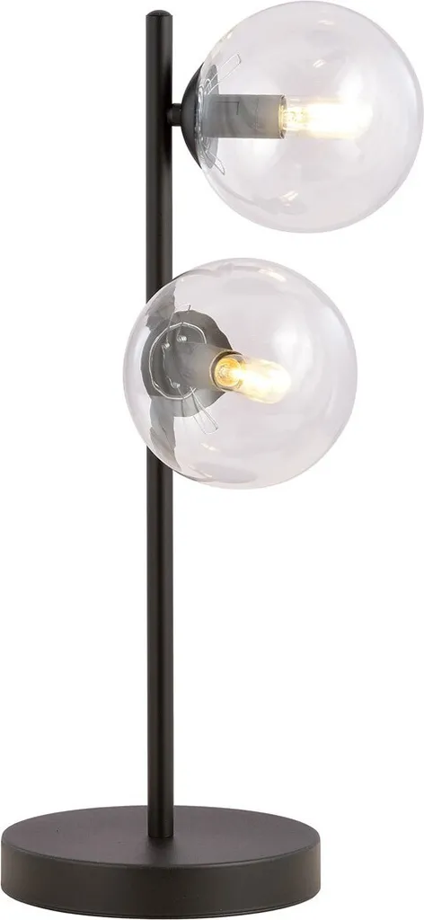Lampe de chevet ROSSI LN2 TRANSPARENT Emibig 877/LN2 - Design Moderne