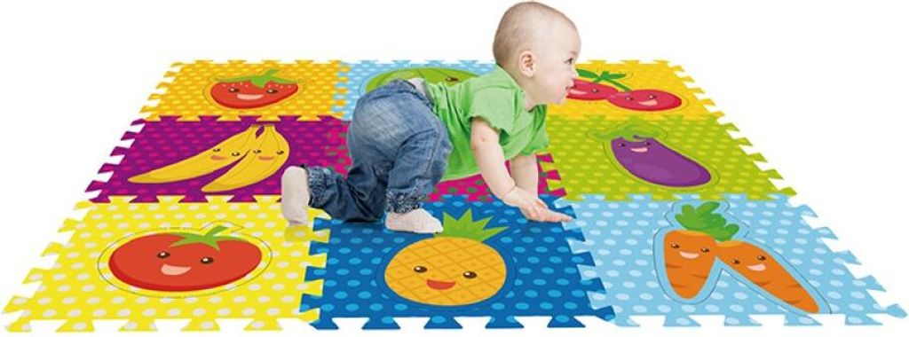 Veselé penové puzzle - Ovocná zábava pre malých Obrázok produktu 