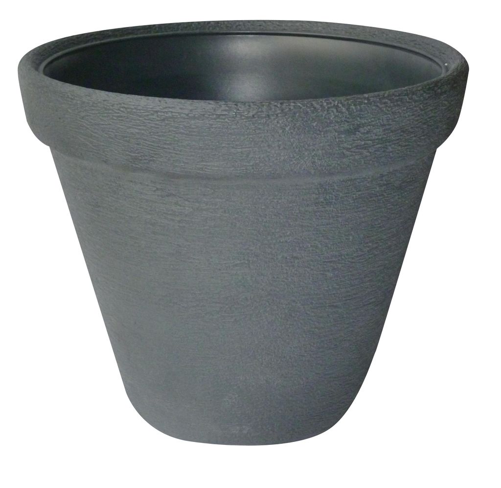 Prosperplast 12401 Květináč CLASSIC 35 cm, antracit Obrázek produktu 