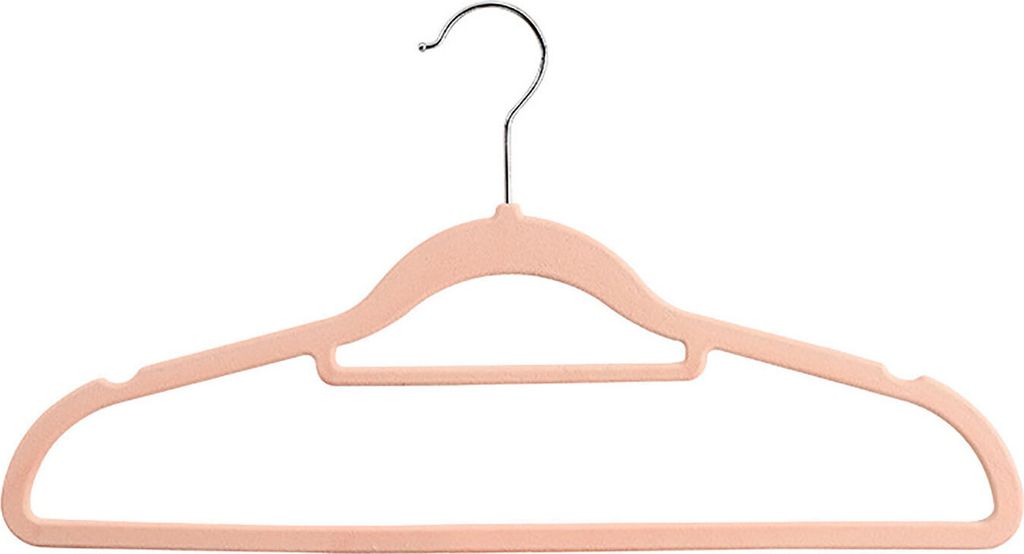 STILVORA Kleiderbügel Rutschfeste 10er Set, Kleiderbügel Kunststoff, Multifunktionale Hosenbügel ohne Spuren, Winddicht, Platzsparend Kleiderhak...