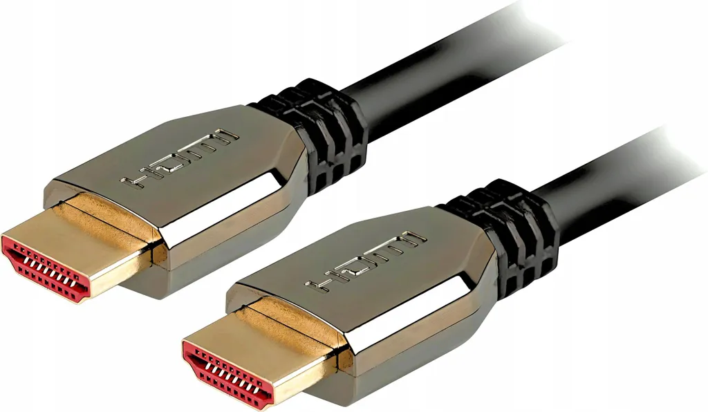 Câble HDMI 2.1 anti-interférences 8K 4K 120Hz 1m zinc pour image stable