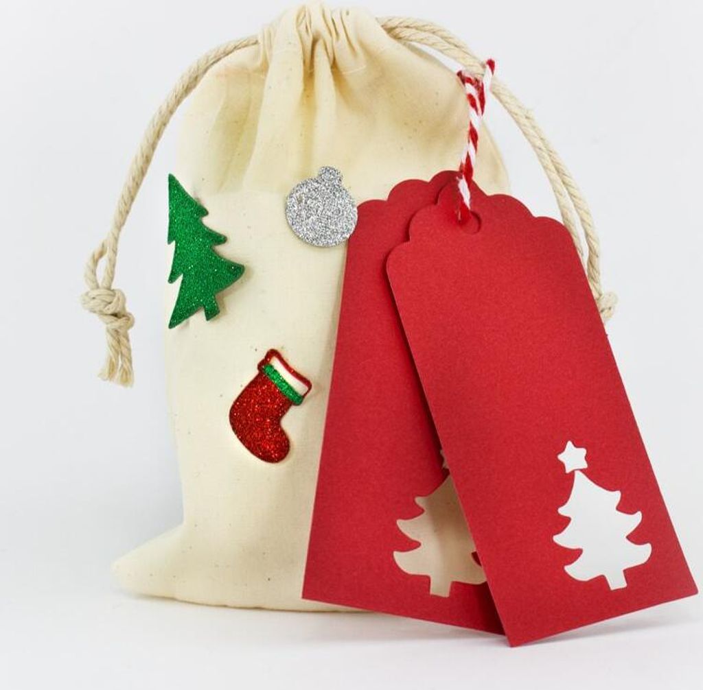 Oblique Unique 20 Geschenkanhänger Weihnachtsbaum Deko Produktbild 2