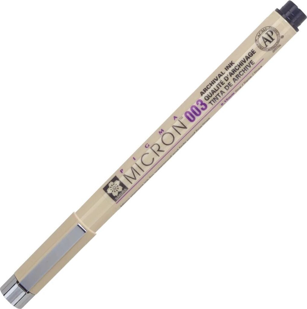 Sakura Pigma Micron 003 Technischer Stift Sepia 0,15 mm 1 Produktbild 