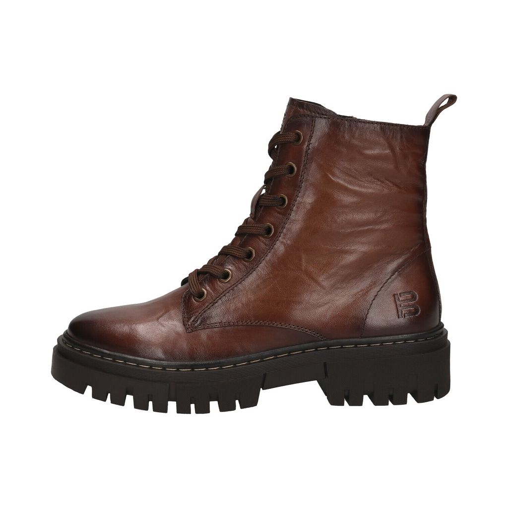 Bagatt Lilo Damenschuhe Stiefeletten Schnürer Stiefel Braun Freizeit, Schuhgröße:38 EU