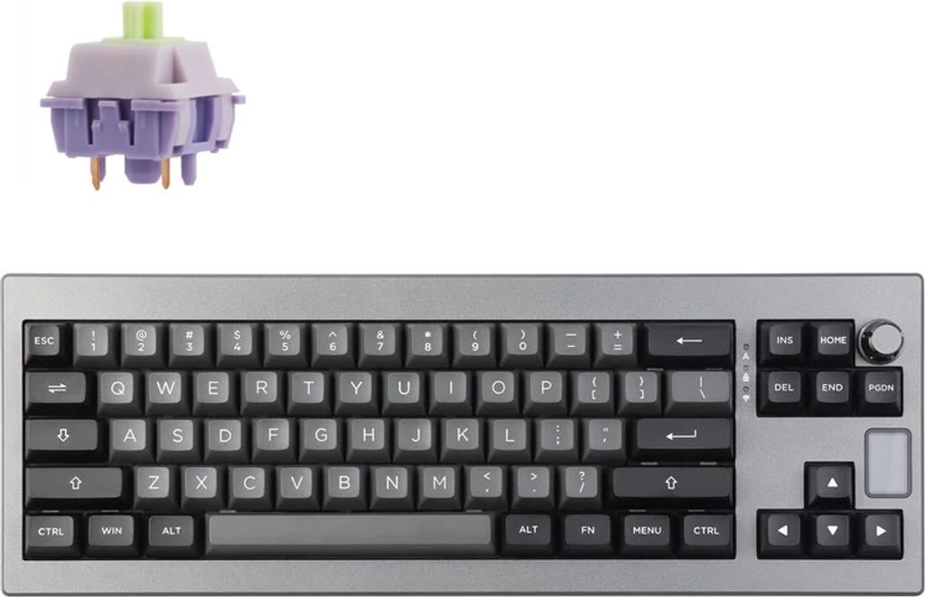 EPOMAKER Shadow-X Gasket Mechanische Tastatur mit Produktbild 