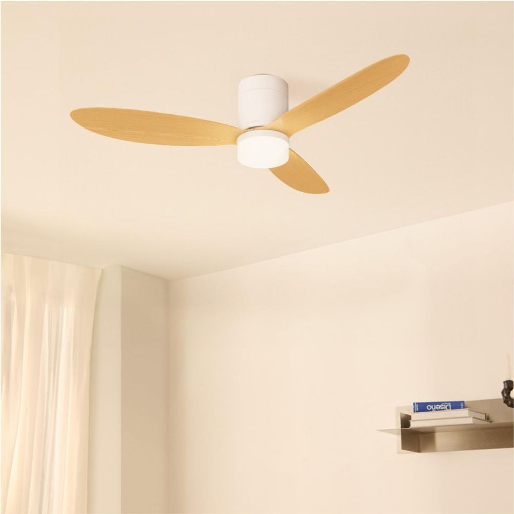 WIND LITE - 40W leiser Deckenventilator Ø132 cm für Innen- und Außenbereiche geeignet