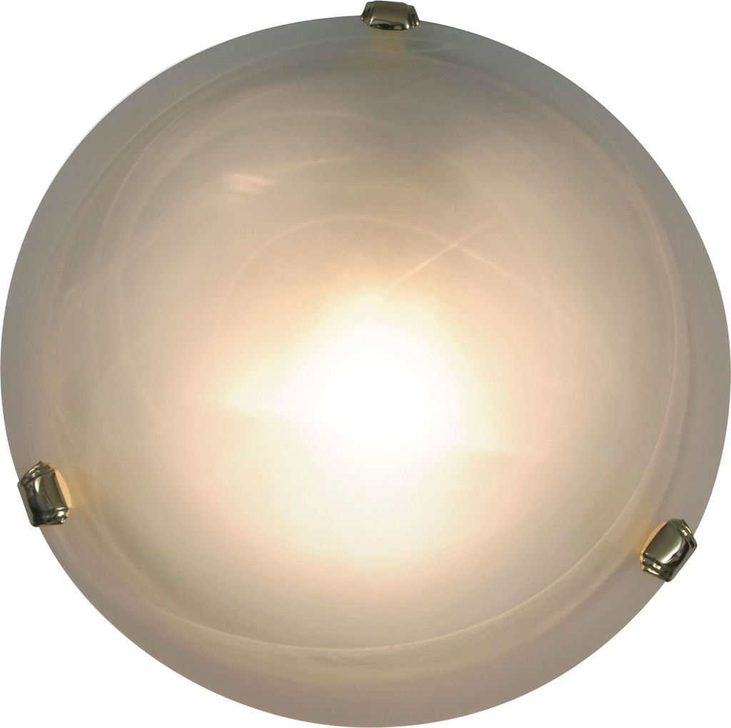 Näve 117645 Glasdeckenleuchte ; Farbe: Weiß