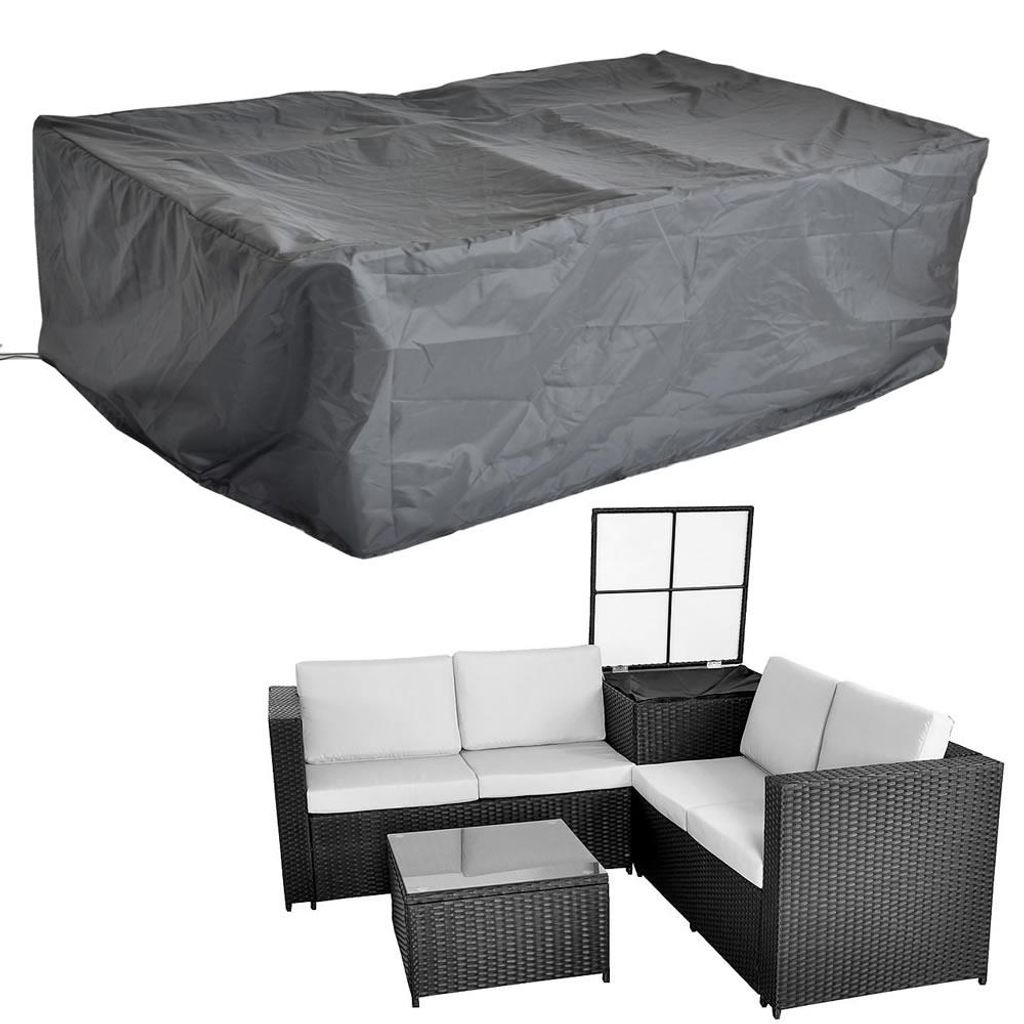 Gartentisch Abdeckung Lounge Set Sofa Schutzhülle Abdeckplane Staubschutzhaube