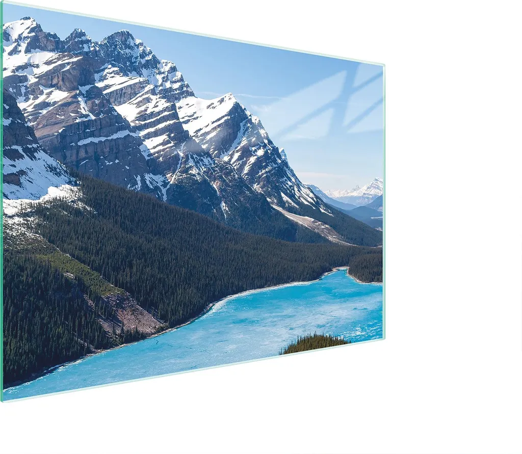 Tagliere in Vetro 30x22 cm | Coprifornelli Design Montagna Paesaggio